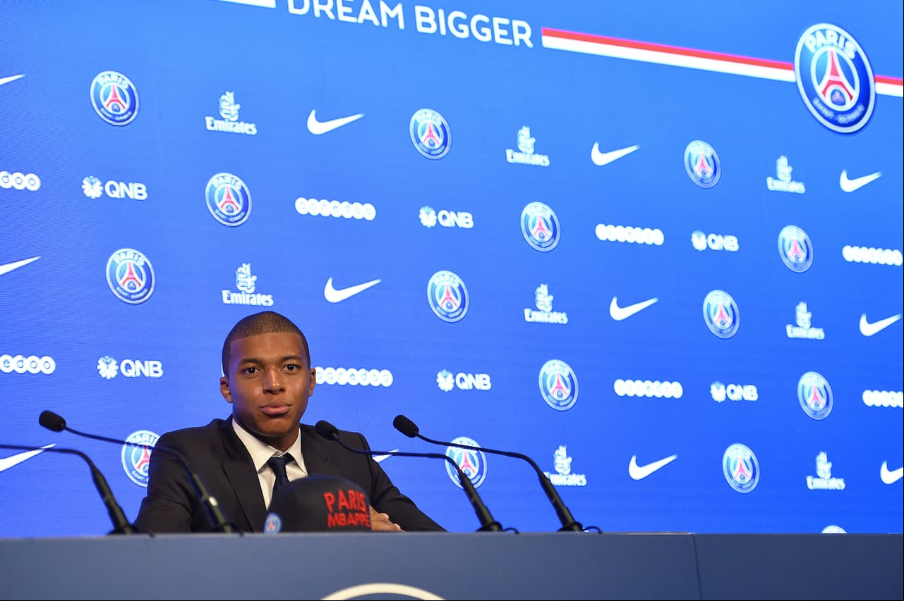 Mbappe es una de las grandes apuestas de futuro del PSG con miras a ser campeón de la Champions League, torneo esquivo para los capitalinos ses.