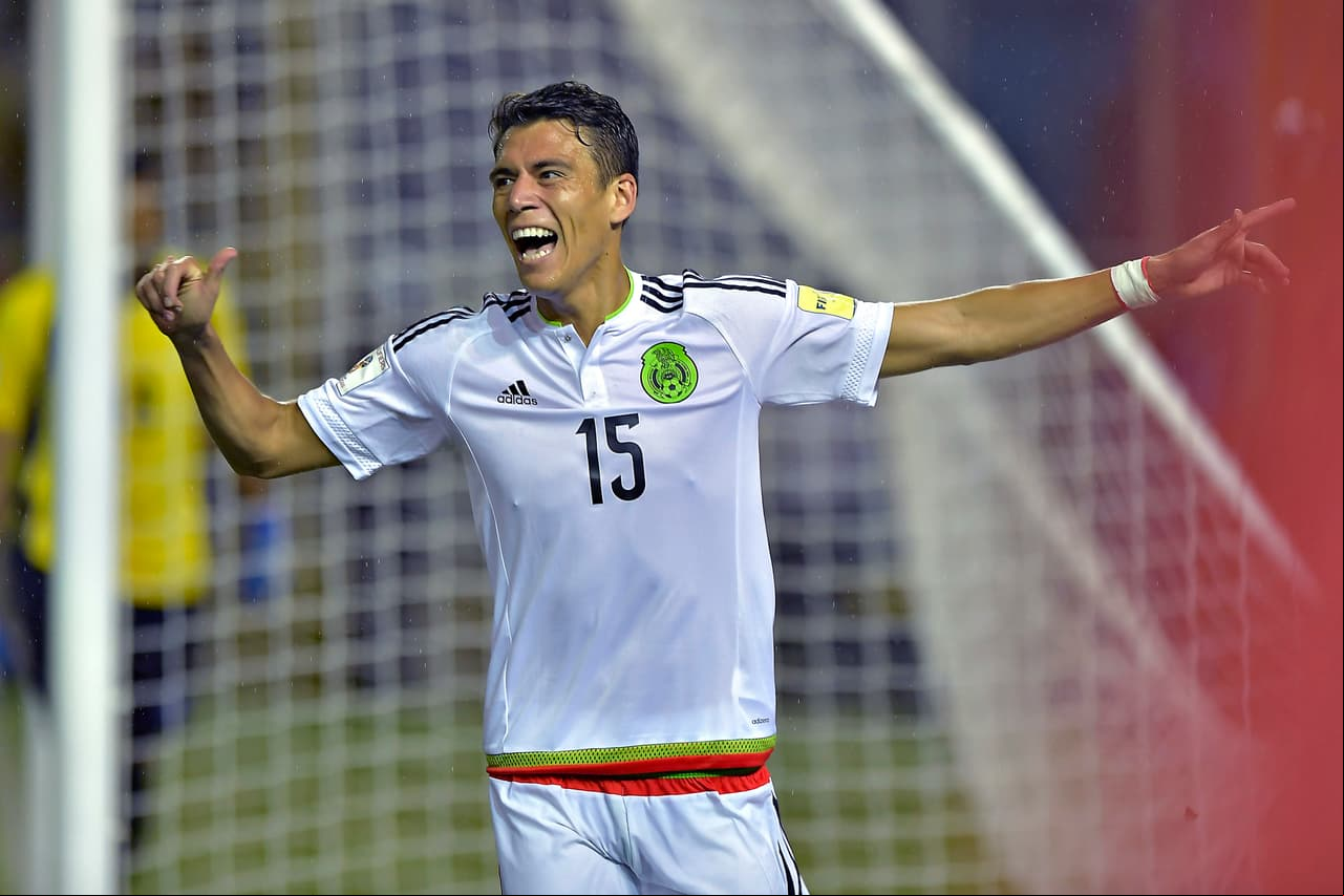 <b>Héctor Moreno </b>consiguió su primer gol en el enfrentamiento ante El Salvador (Eliminatorias) y ante Portugal (Confederaciones) logró el segundo.