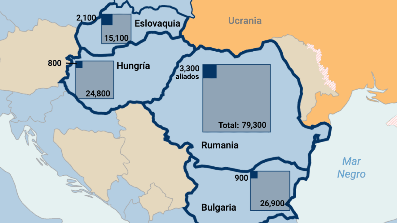 En mapas: nuevas cifras de la OTAN muestran su fuerza militar en Europa del Este 