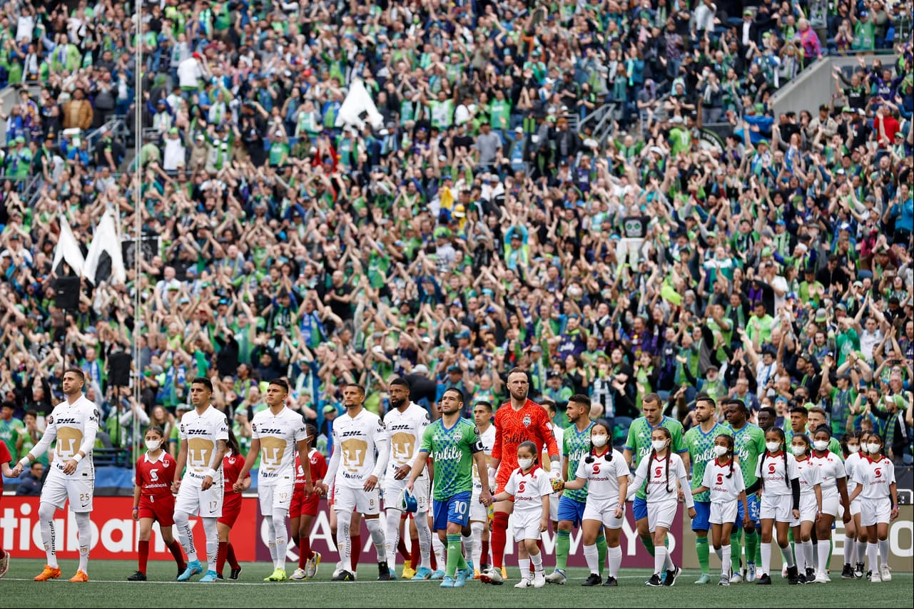 Seattle Sounders fue ampliamente superior a Pumas y se impuso con un doblete de Raúl Ruidíaz y otro tanto de Nicolás Lodeiro.
