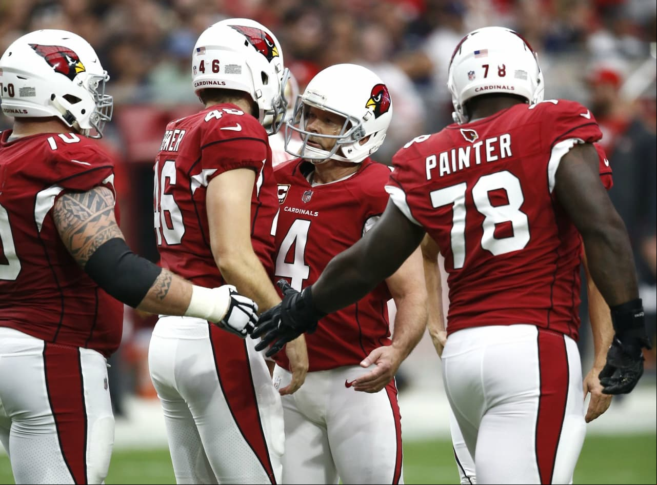 Phil Dawson, de los Arizona Cardinals.