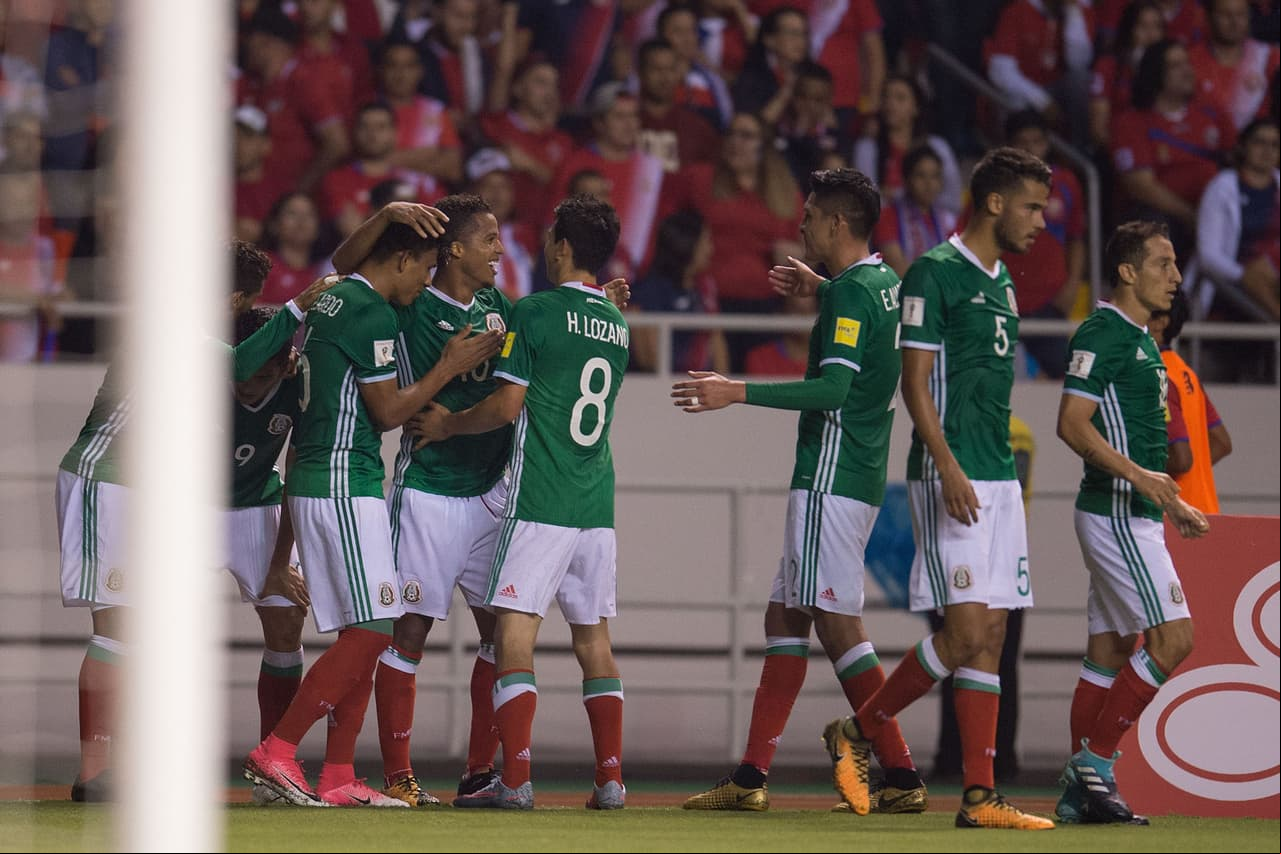 Caminando, con muy poco, México ya se ponia en ventaja y mantenía así su primer lugar de la clasificación.