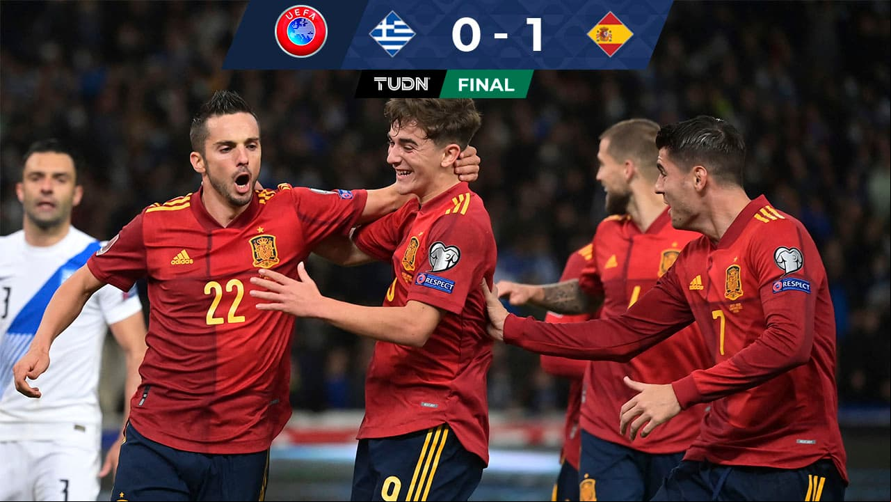 España se apodera del Grupo B, vence a Grecia y se acerca al Mundial