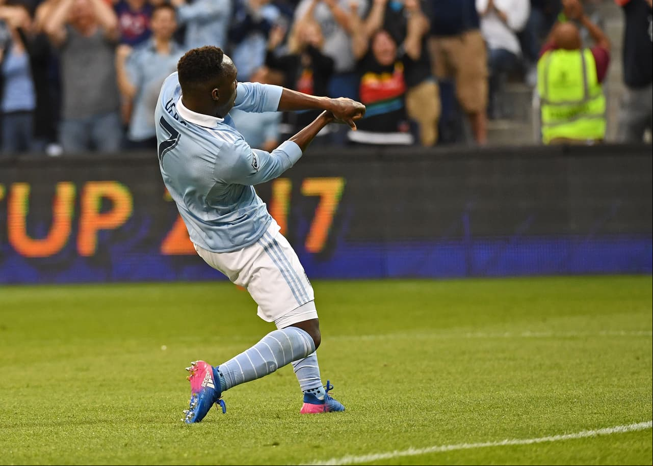 Gerso Fernandes, genio y figura del triunfo del Sporting ante Seattle.