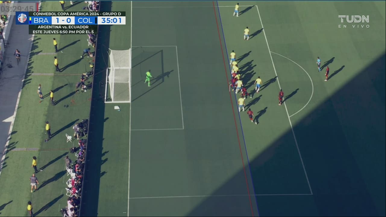 ¡Tremendo error del VAR! Polémica por el gol anulado a Davinson Sánchez