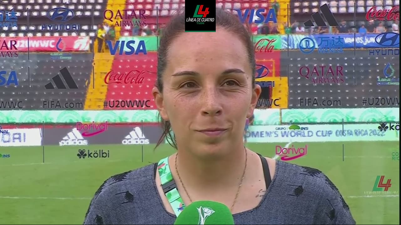 Ana Galindo tras empate de México: "Nada está escrito y todo es posible"