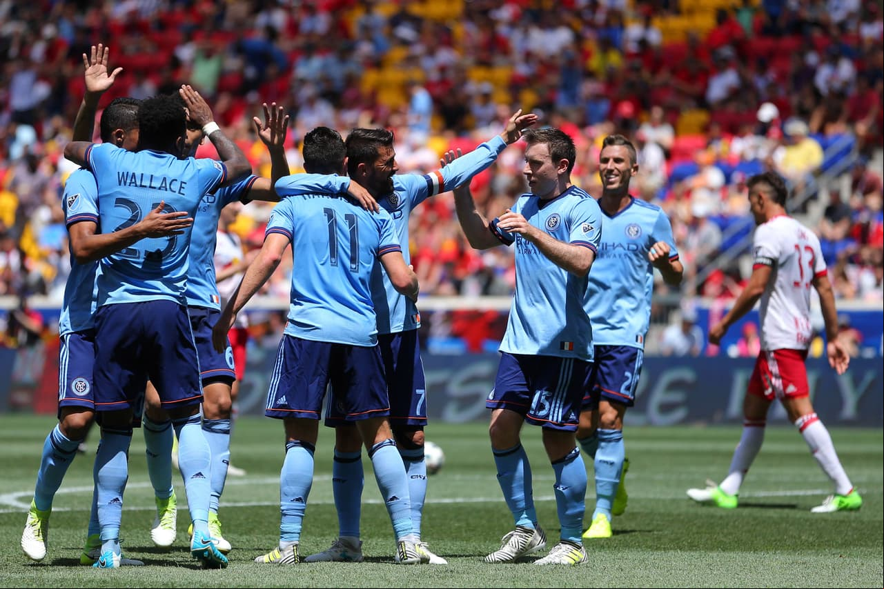 New York City FC silenció el Red Bull Arena y se impuso 2-0 a los Red Bulls 