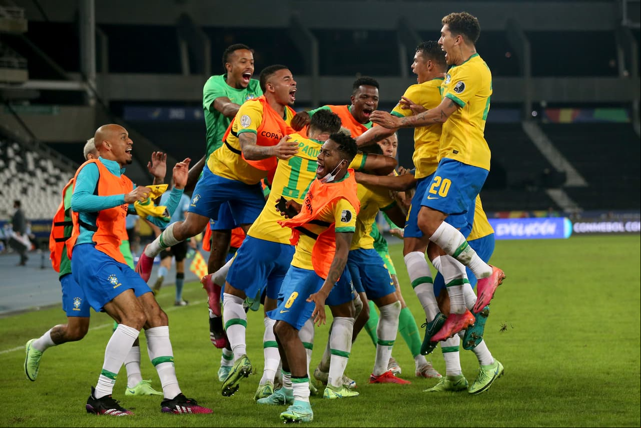 Casemiro rescató al 88' la racha de victorias que poseía Brasil.