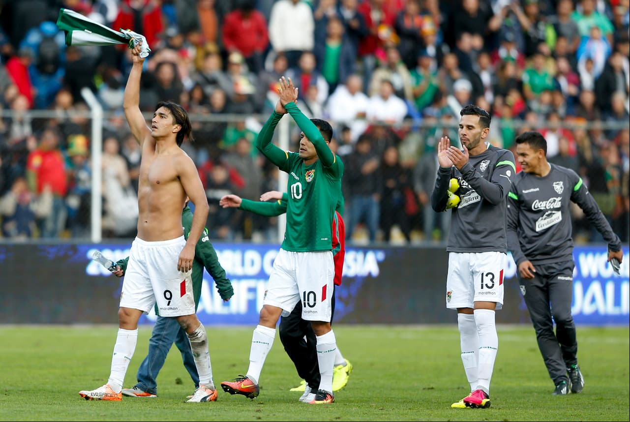 Juan Carlos Arce abrió el marcador y Marcelo Moreno Martins lo selló para el festejo de todo el pueblo boliviano.