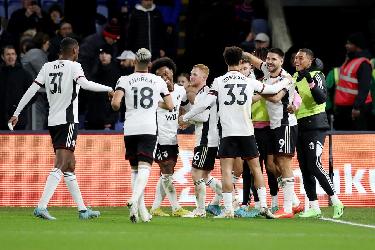 Fulham goleó por 0-3 al Crystal Palace en el Boxing Day con tantos de Bobby Reid, Tim Ream y Aleksandr Mitrovic para afianzarse en el octavo lugar de la Premier League