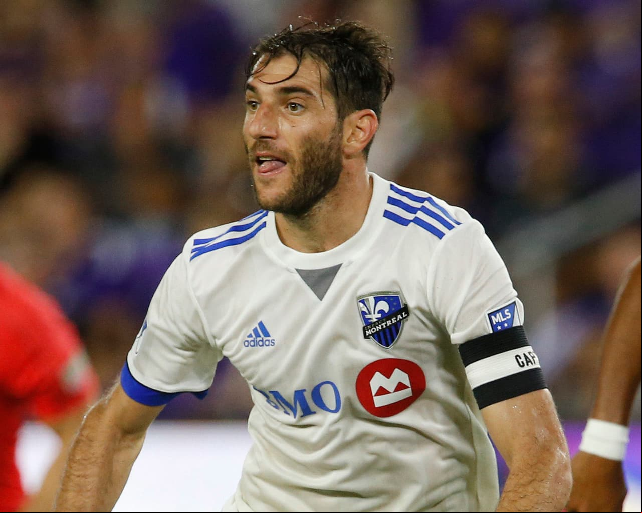 Jun 17, 2017; Orlando, FL, USA; \h26\ and Montreal Impact midfielder Ignacio Piatti (10) chase a ball during the second half of a soccer match at Orlando City Stadium. Mandatory Credit: Reinhold Matay-USA TODAY Sports