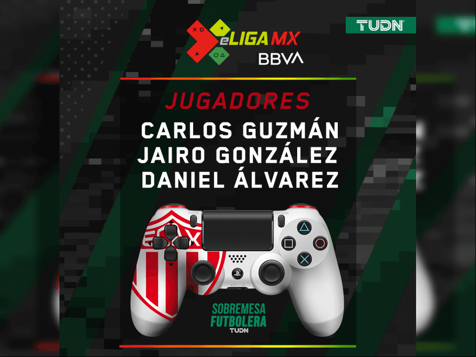 <b>Necaxa</b>
<br>Carlos Guzmán, Jairo González y Daniel Álvarez.