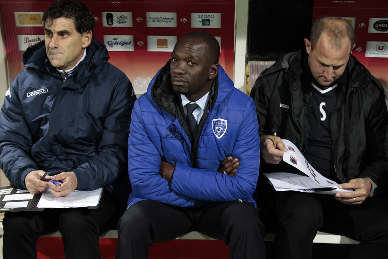 Claude Makelele fue técnico del Bastia durante la temporada 2014-2015.