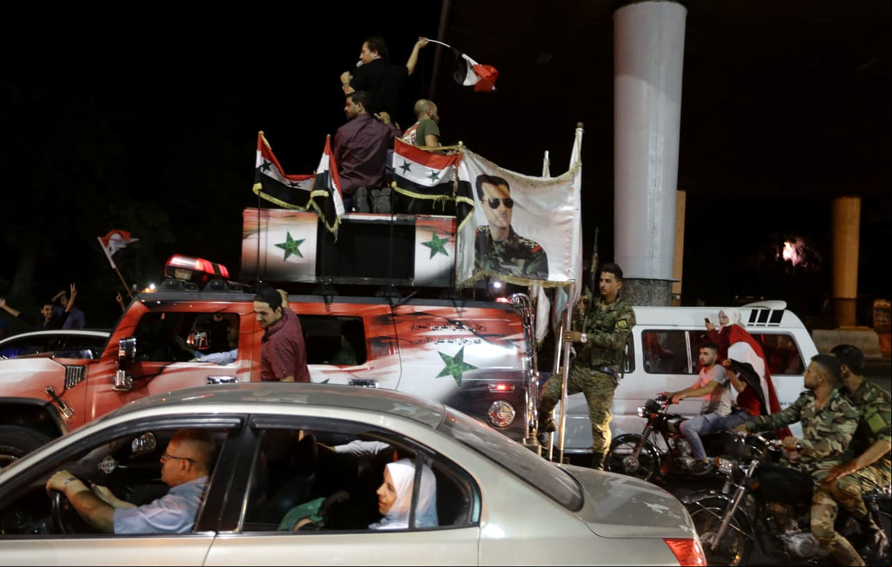 Las Fuerzas Militares también se sumaron a la celebración del histórico empate en territorio iraní.