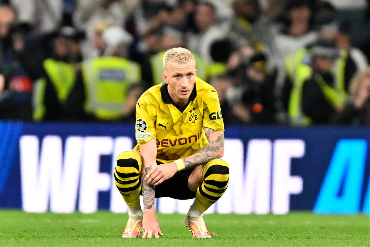 Marco Reus tras perder la Final de Champions League.