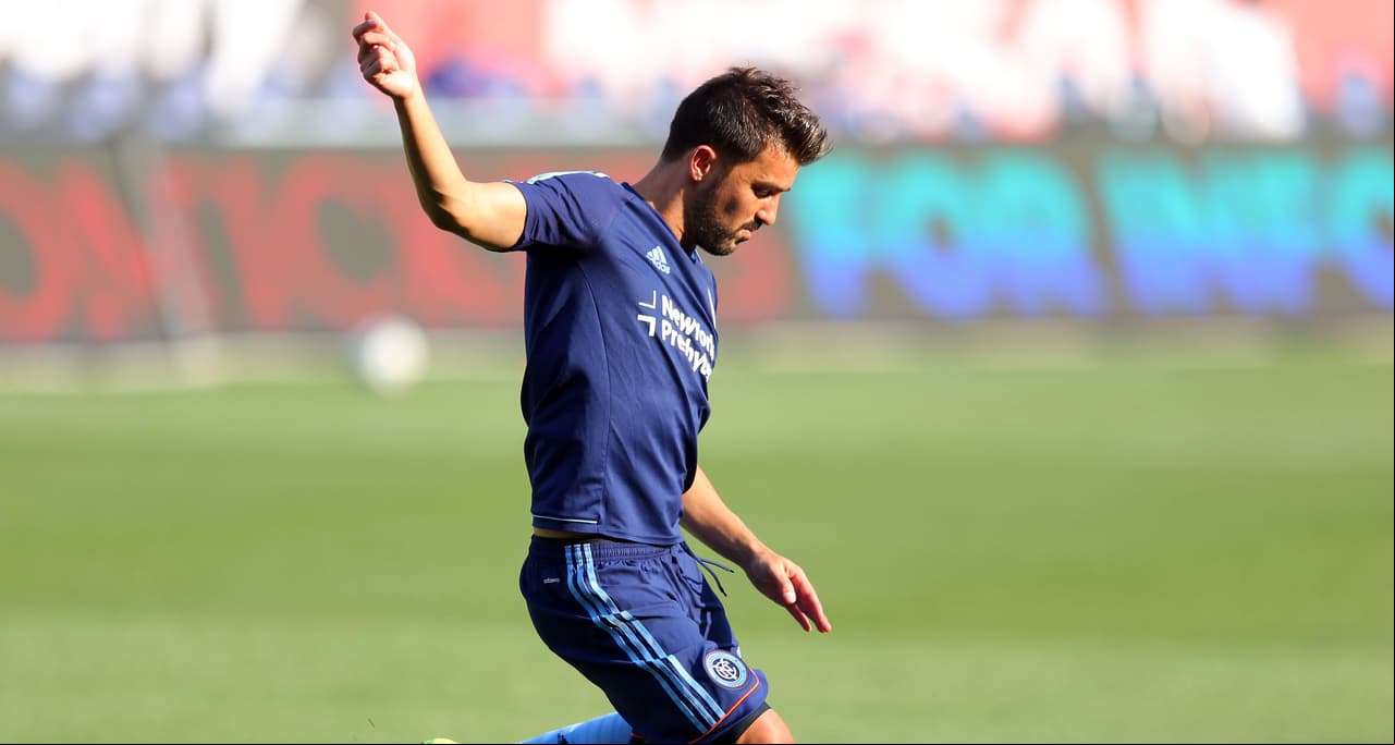 David Villa podría reaparecer este fin de semana para New York City FC