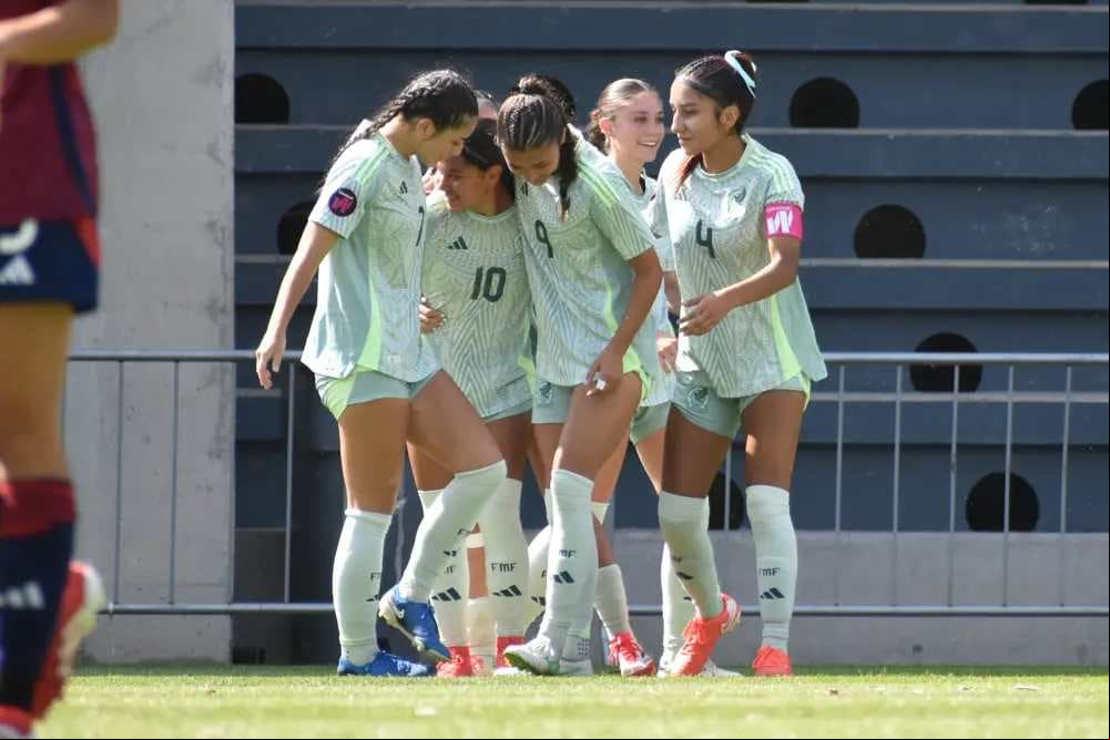 México golea 12-0 a Haití y clasifica al Mundial Sub 17 femenil