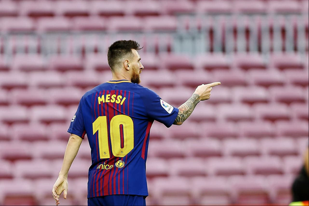 Era el décimo gol del crack argentino en esta temporada de La Liga.