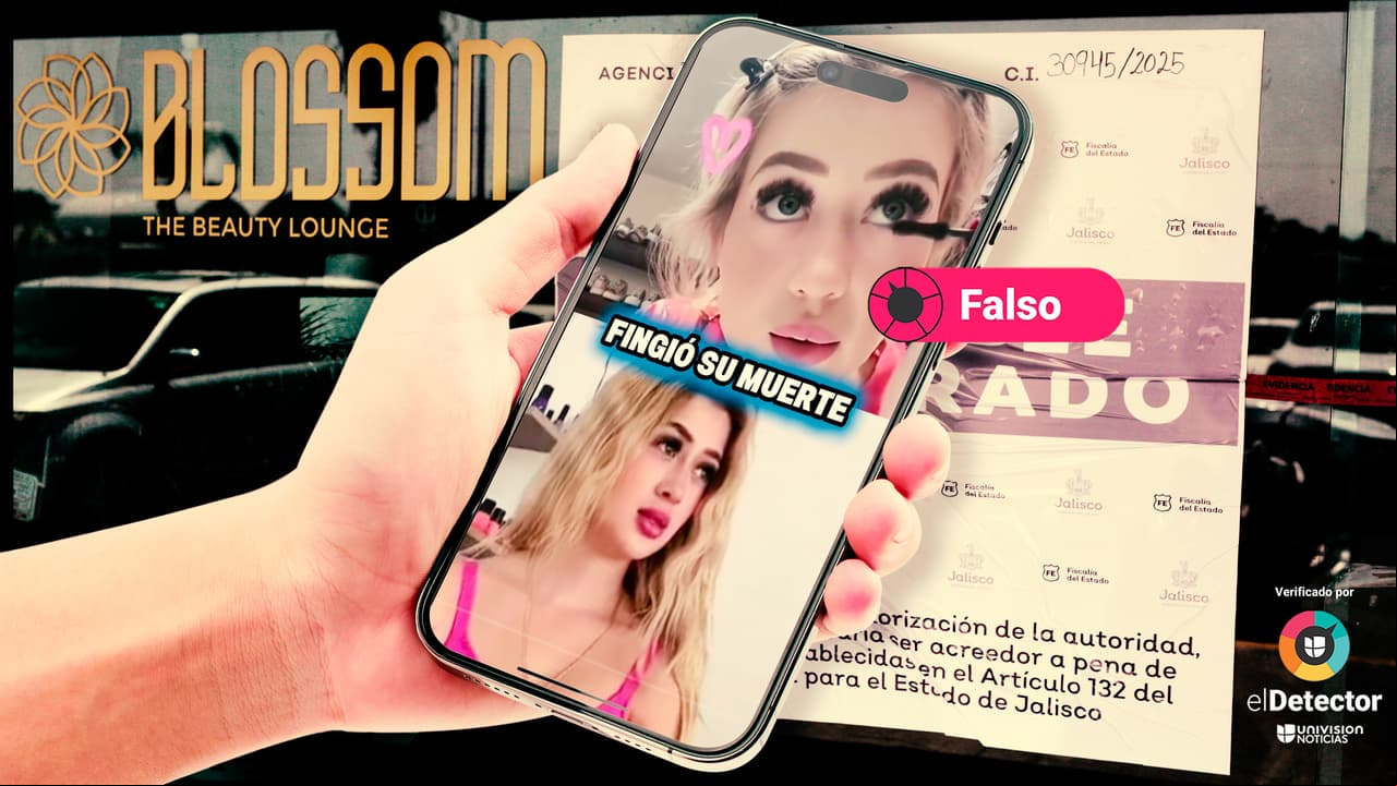 La influencer mexicana Valeria Márquez NO aparece en una grabación confesando que está “viva”: la voz de ese video fue generada con IA