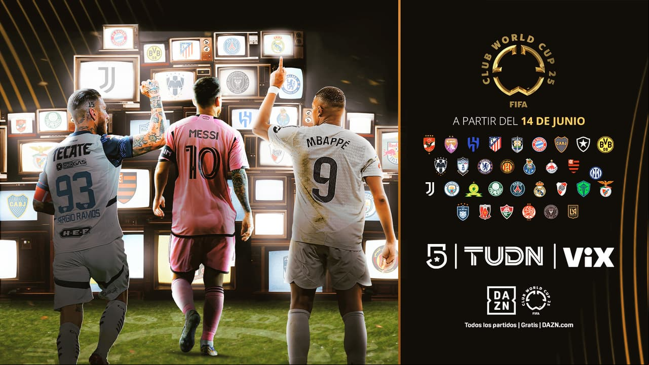 Partidos del Mundial de Clubes 2025 que serán transmitidos en México