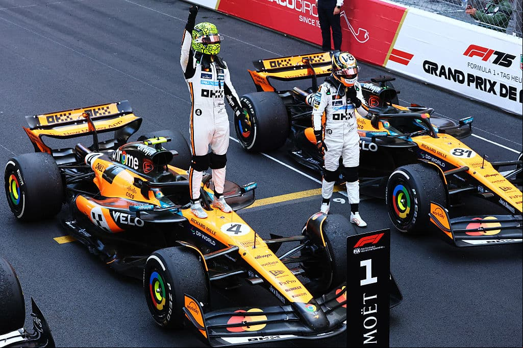 Lando Norris gana el GP de Mónaco y los McLaren se alejan en la Fórmula 1  