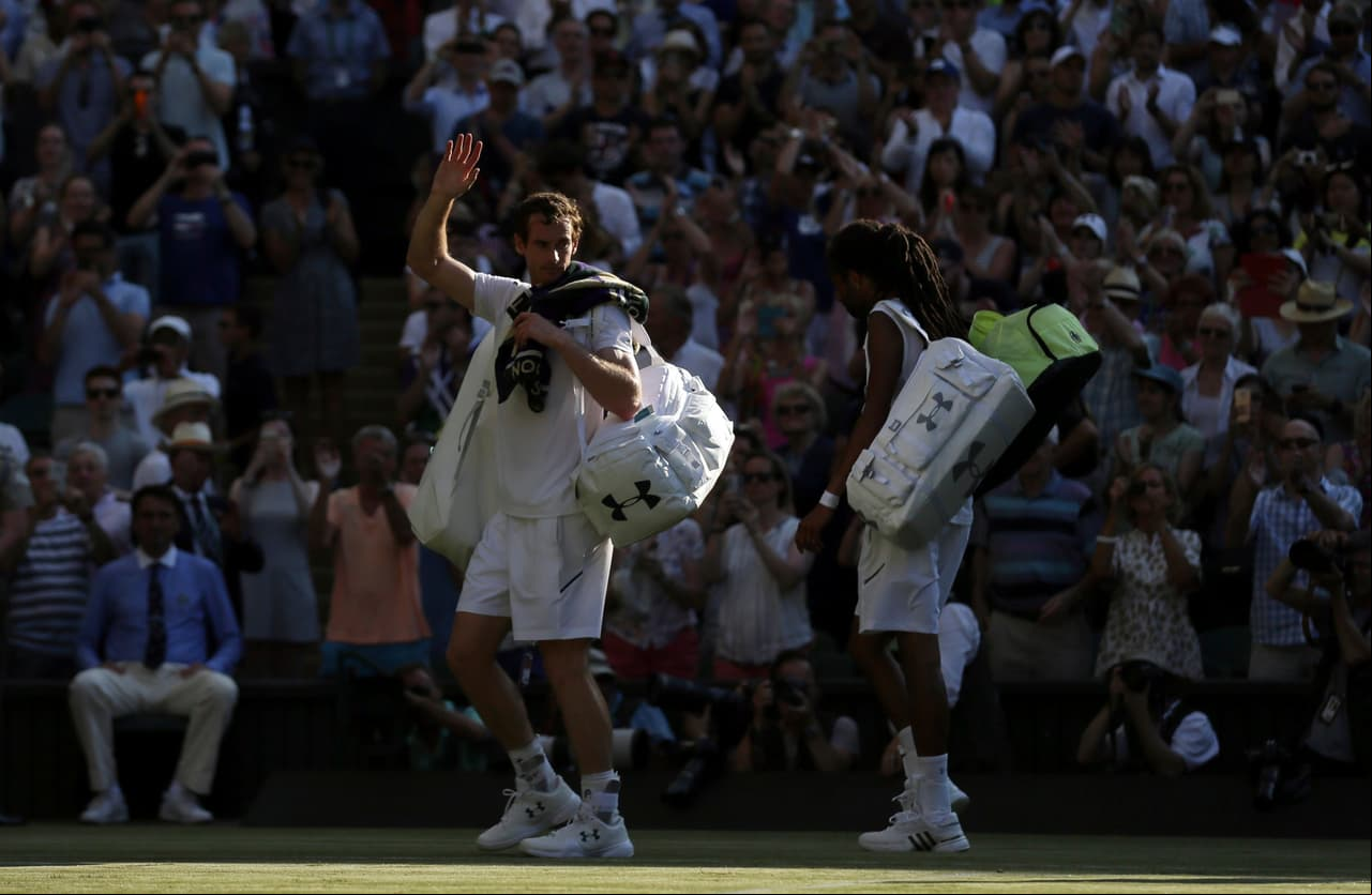 Murray resignó las posibilidades de su rival, que es más recordado por su apariencia física, con su cabello largo, que por sus resultados en estos torneos.