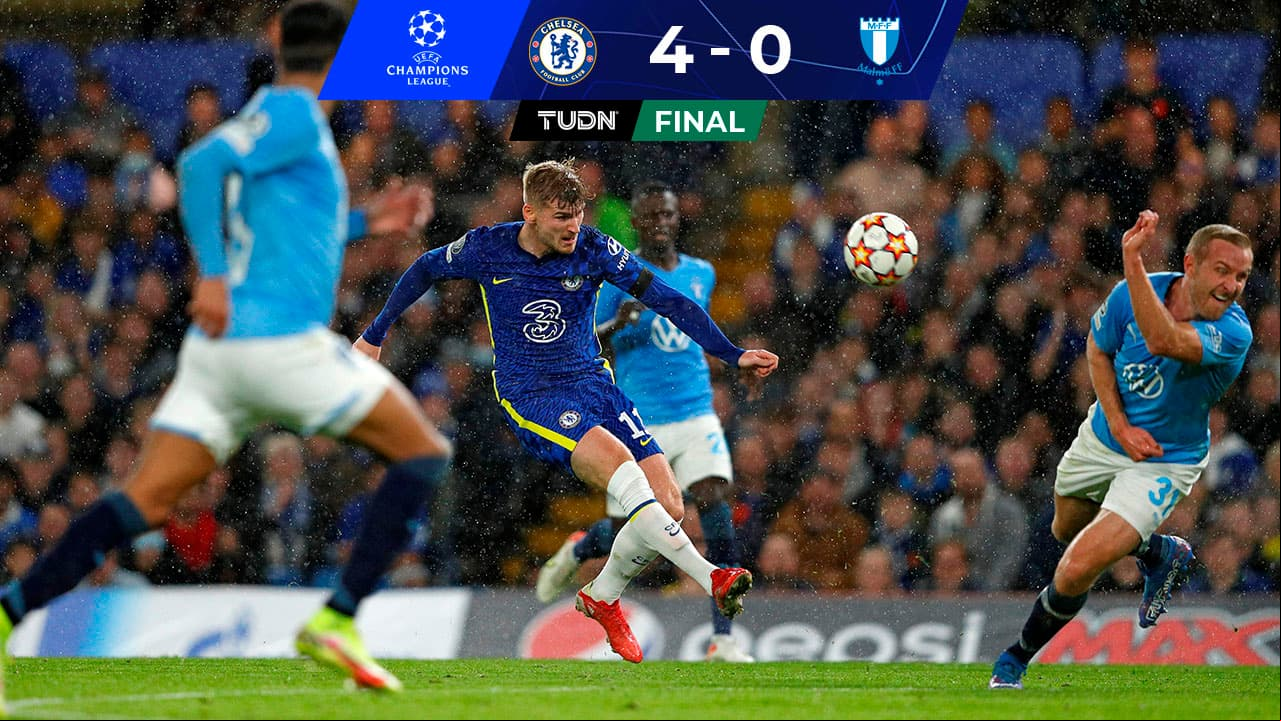 Chelsea pasa caminando sobre Mälmo, pero Lukaku sale lesionado