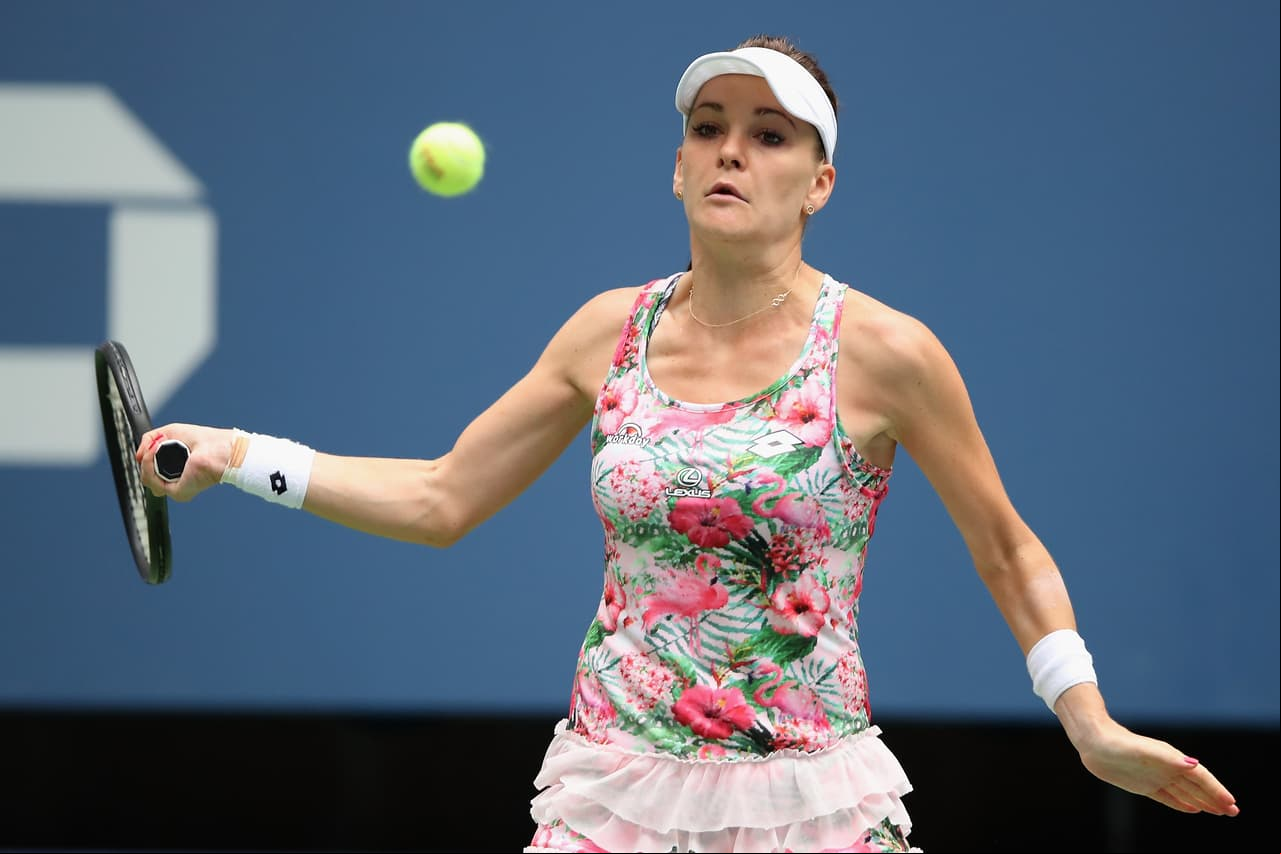 Agnieszka Radwanska (10): La polaca y décima clasificada perdió su encuentro de tercera ronda ante la norteamericana CoCo Vandeweghe-