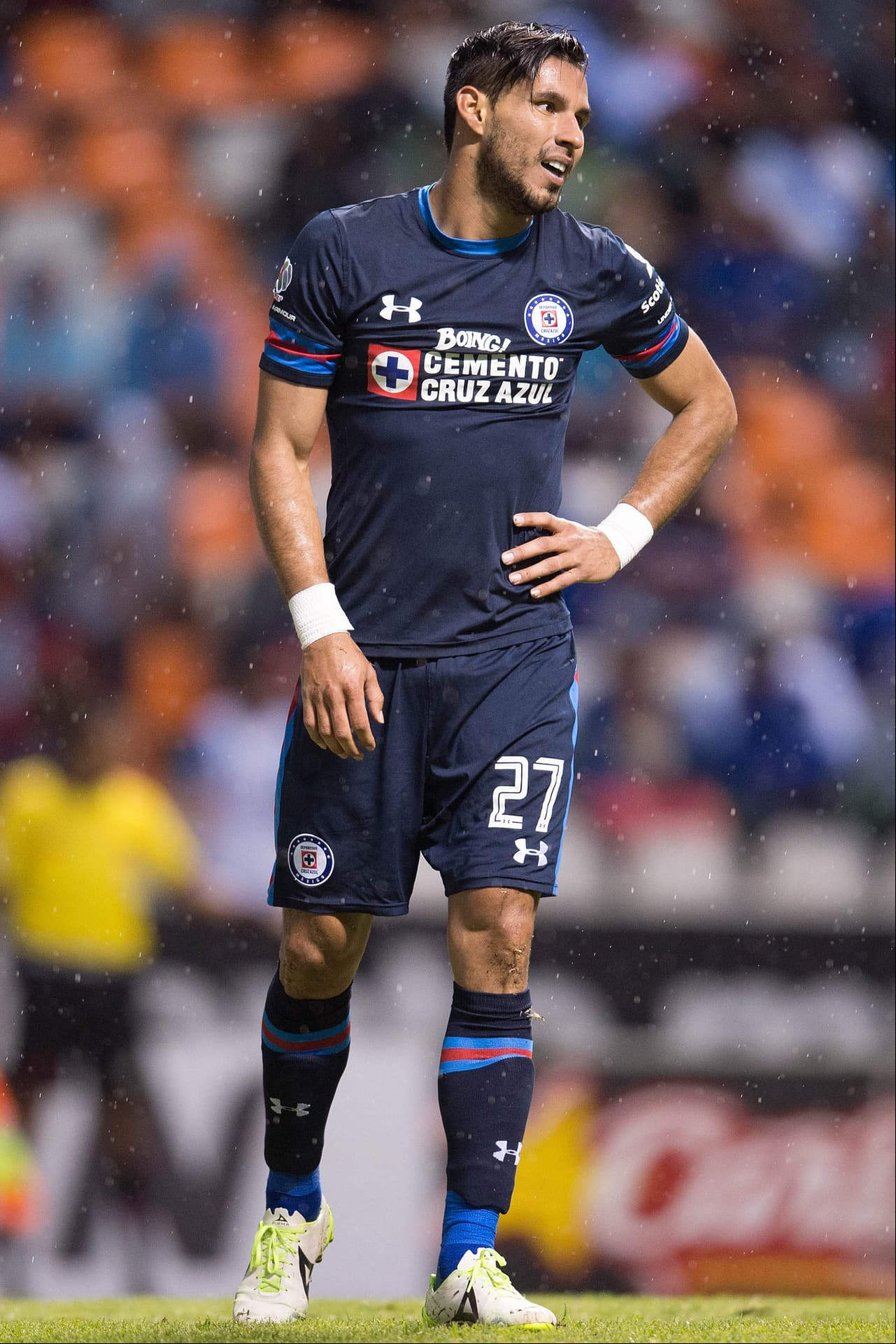 Al minuto 57 regresan los fantasmas. Autogol del Cruz Azul y el partido se empata. Así reaccionó Jorge Benítez ante el autogol de Julio César Domínguez.