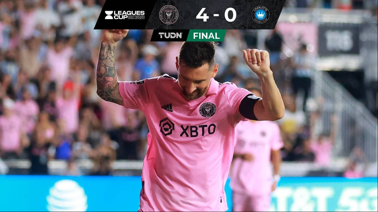 ¡Nadie lo frena! Messi vuelve a marcar y va a Semis de Leagues Cup