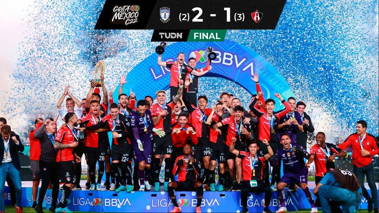 ¡Atlas! ¡Los Rojinegros son bicampeones de Liga MX!