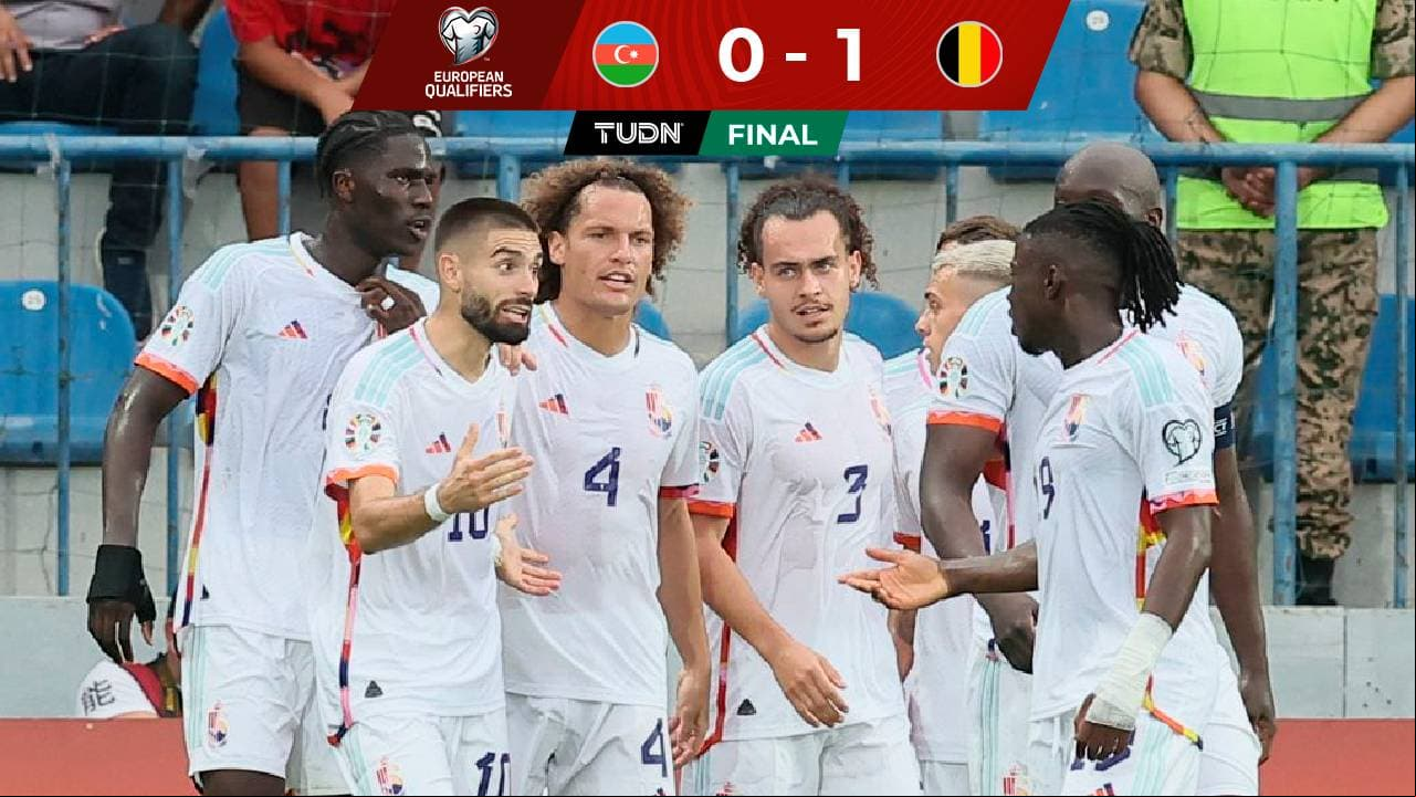 Bélgica vence con lo justo a Azerbaiyán y se acerca a la Euro 2024

