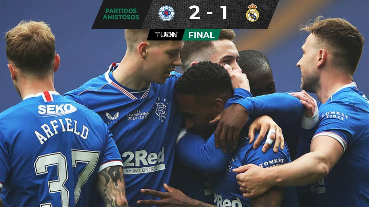 Real Madrid cae en juego de pretemporada contra el Rangers