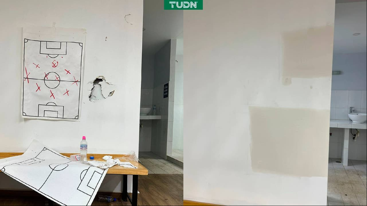 Celaya se disculpa por daños en estadio del Tepatitlán: "Quedó resanada su pared"