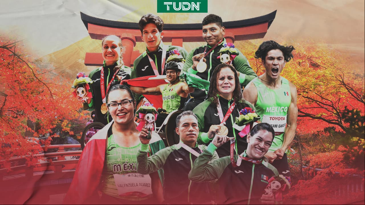 Termina México con 22 medallas en Juegos Paralímpicos de Tokyo 2020