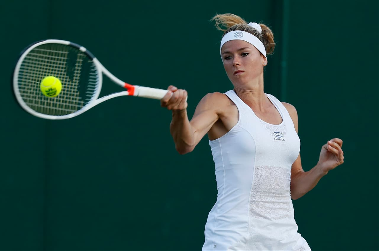 Giorgi remontó su partido contra la estadounidense Madison Keys tras perder 6-4 el primer set e imponerse 7-6 (12), 6-1.