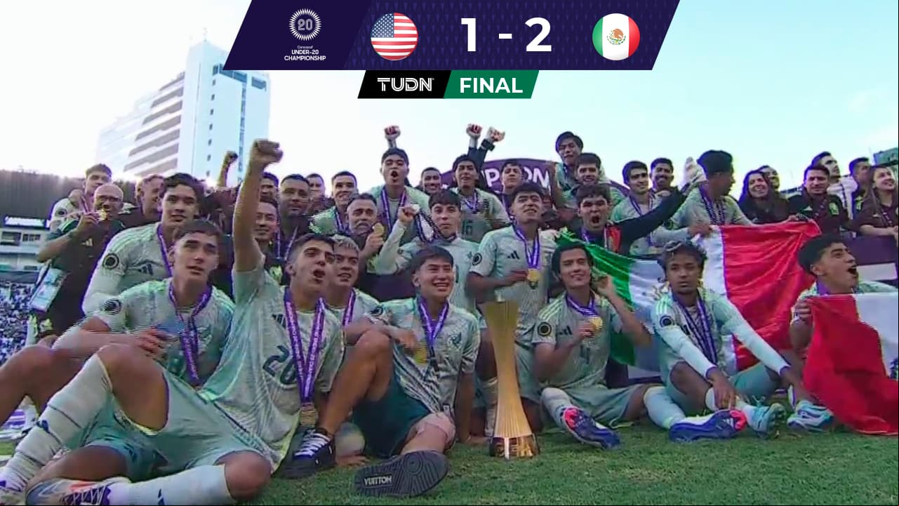 Selección Mexicana Sub-20 gana a Estados Unidos la Final del Premundial