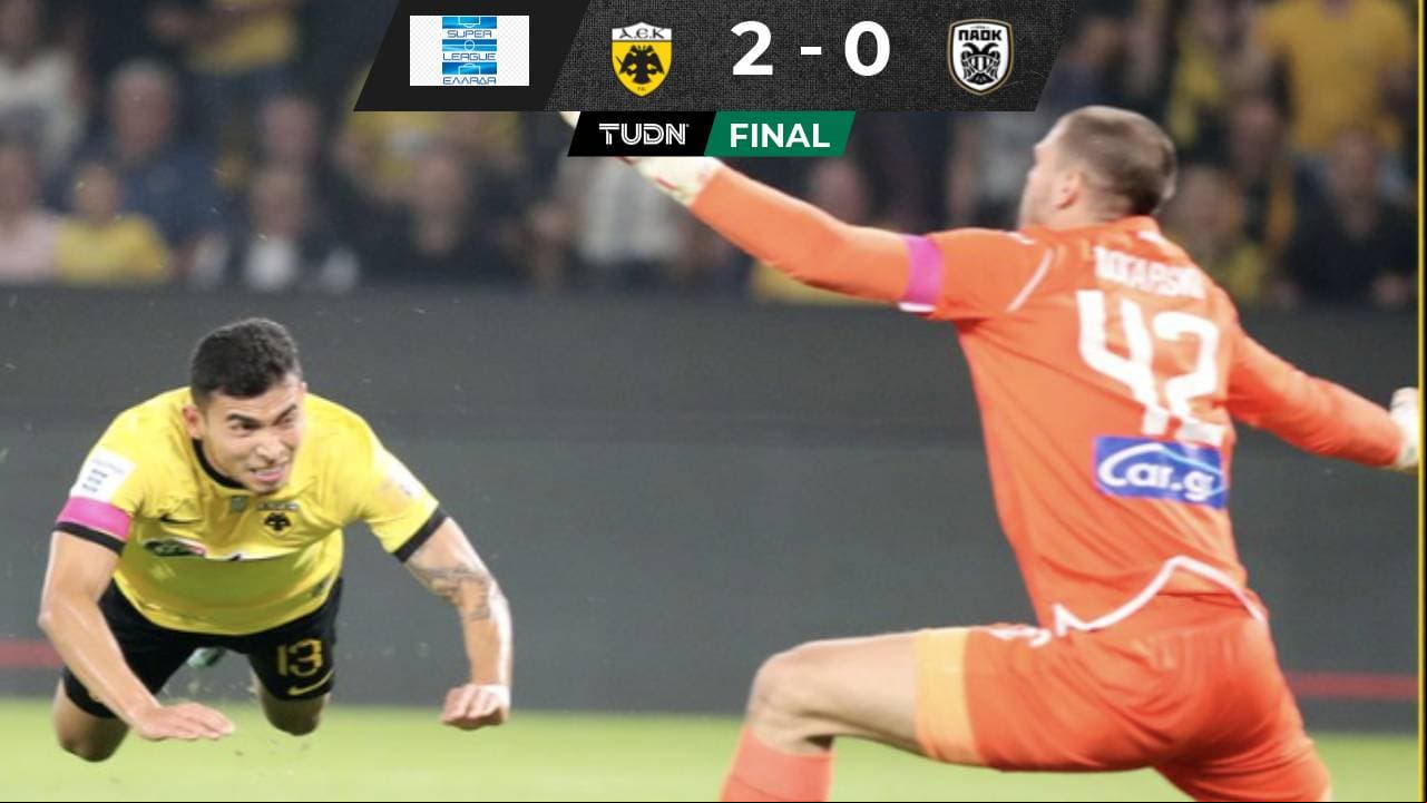 Orbelín anota golazo con AEK en triunfo ante el PAOK